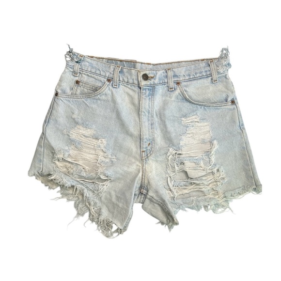 Levi's Pants - Vintage Levi’s Distressed Denim Shorts